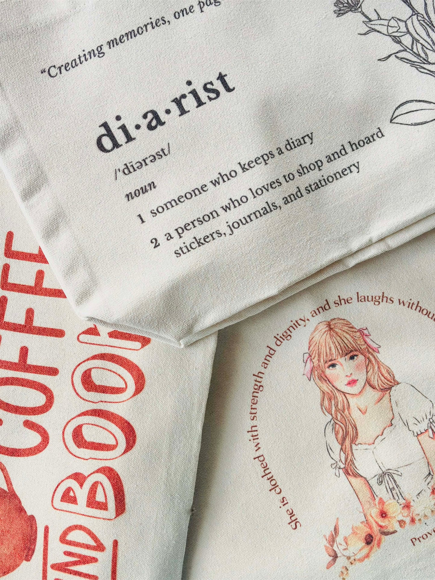 Diarist Stylish Tote Bag