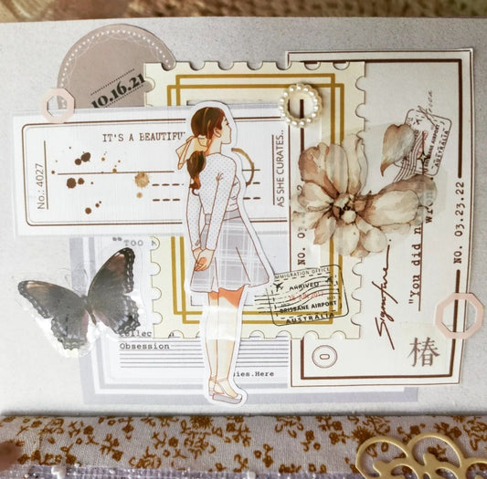 Damsel Girl Stickers