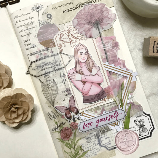 Heroine Girl Stickers