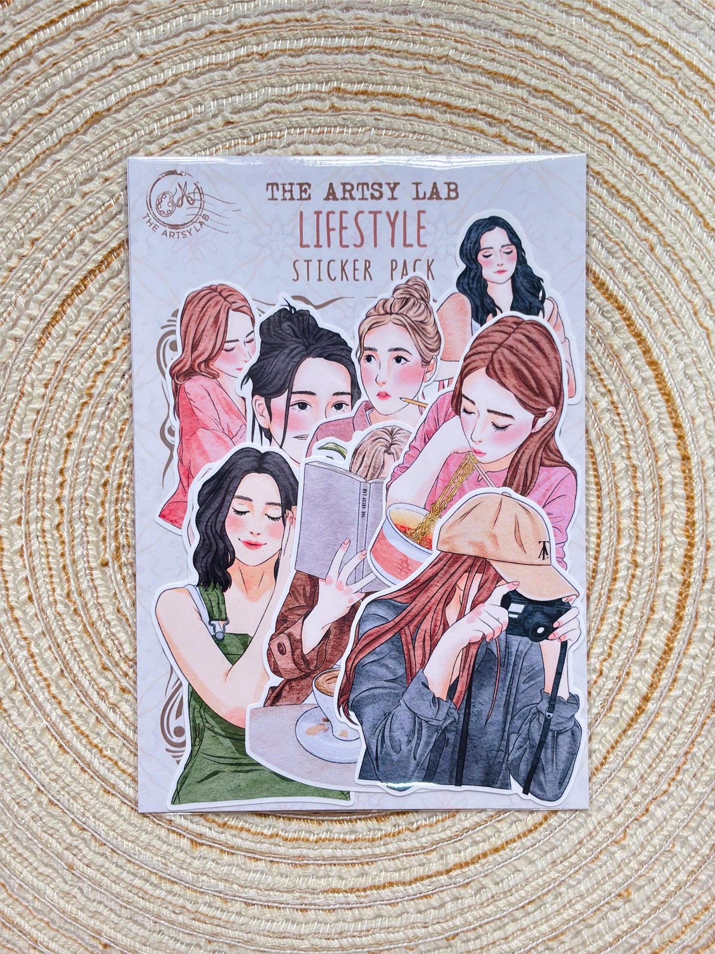 Everyday Lifestyle Girl Stickers