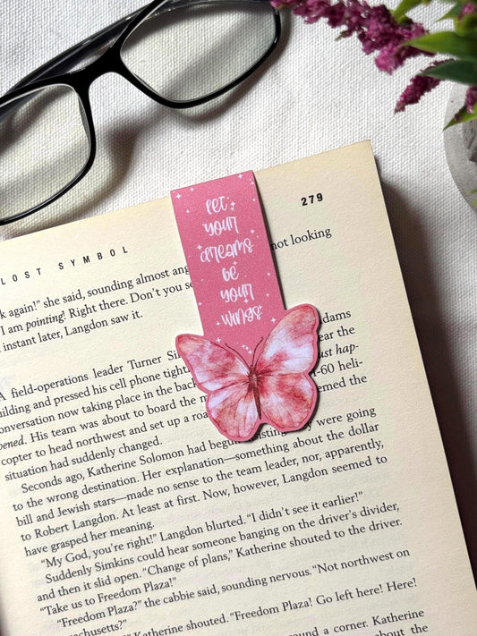 Butterfly Dreams Magnetic Bookmark