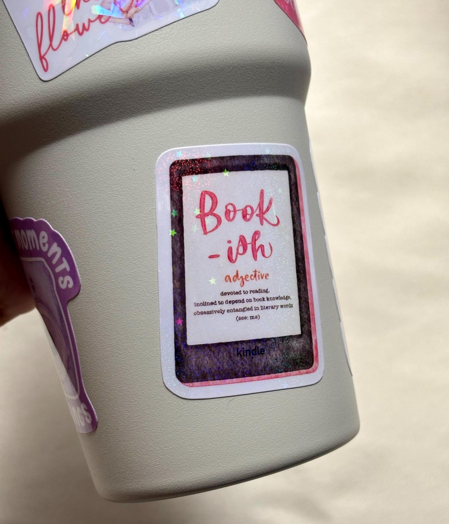 Kindle Bookish Waterproof Sticker