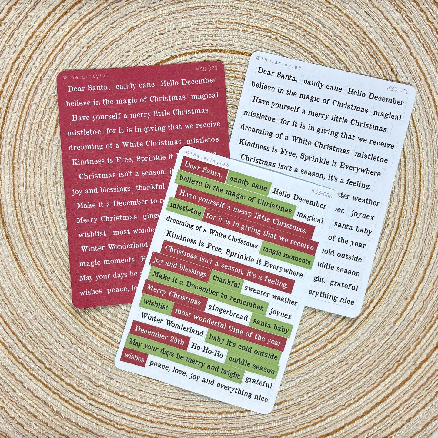 Christmas Sentiments