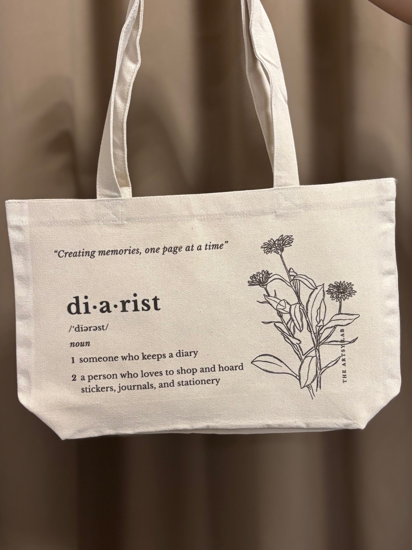 Diarist Stylish Tote Bag