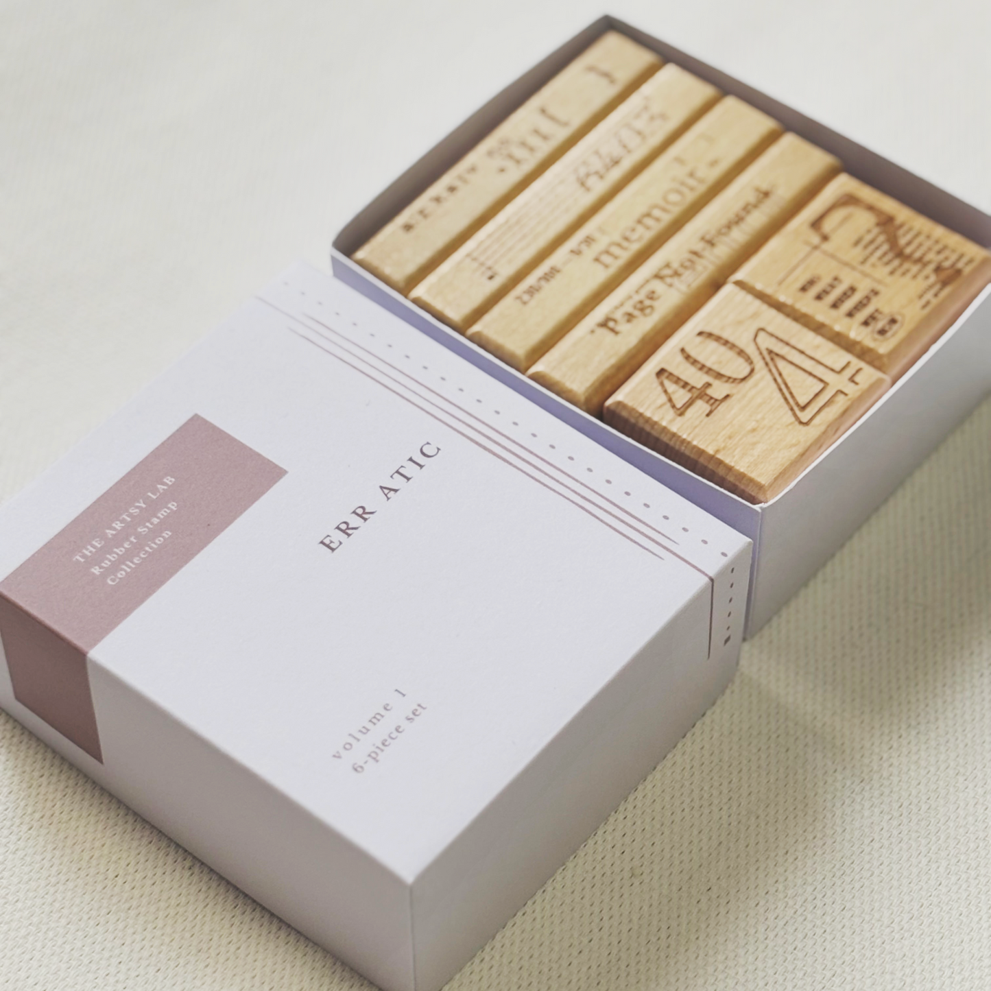 ERRATIC Rubber Stamp Volume 1 Series