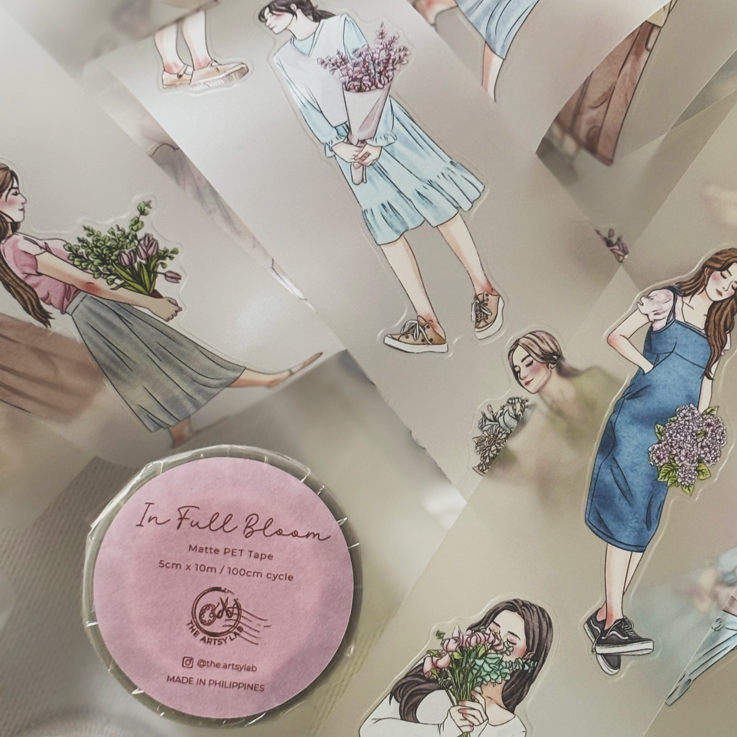 In Full Bloom Matte PET Tape