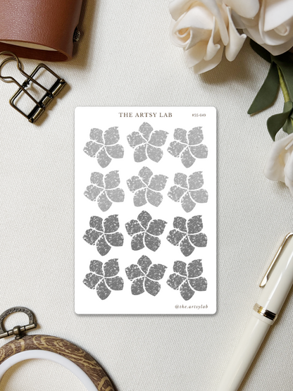 Five-Petal Flower Stamp