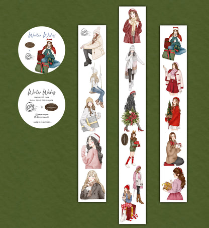 Winter Wishes, Christmas Matte PET