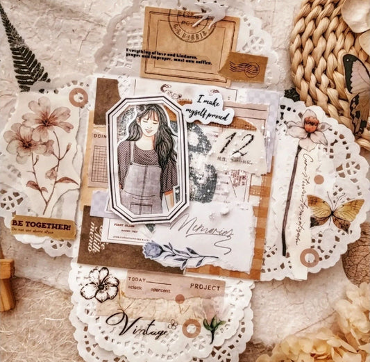 Ten Shades of Grey Girl Stickers