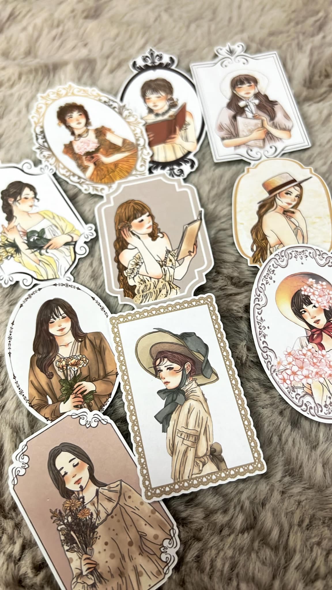 Sweetheart Girl Stickers