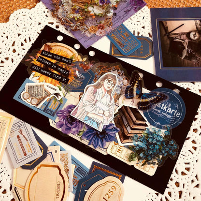 Geek Chic Girl Stickers