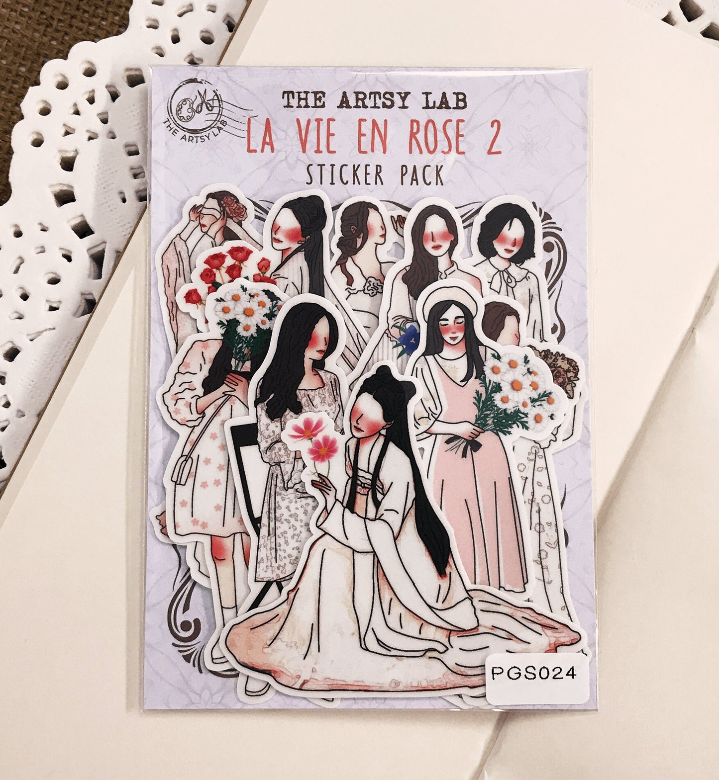 La Vie en Rose Girl Stickers Volume 1 & 2