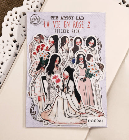La Vie en Rose Girl Stickers Volume 1 & 2