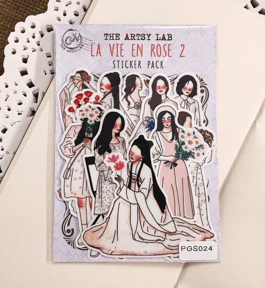 La Vie en Rose Girl Stickers Volume 1 & 2