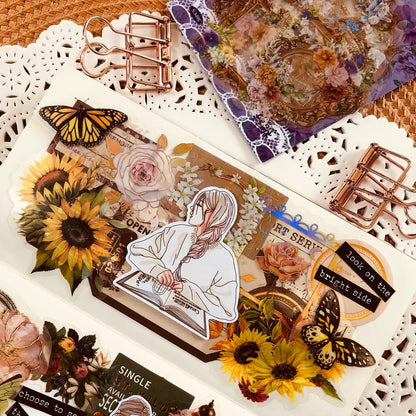 Geek Chic Girl Stickers