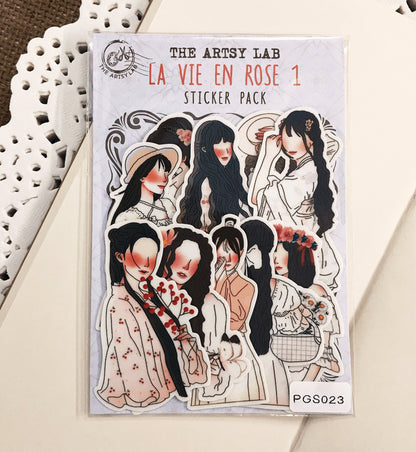 La Vie en Rose Girl Stickers Volume 1 & 2