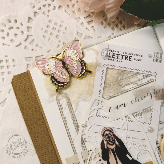 Butterfly Journal Clip