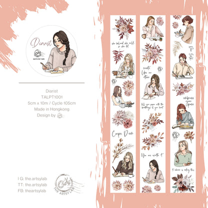 Diarist Matte PET Tape