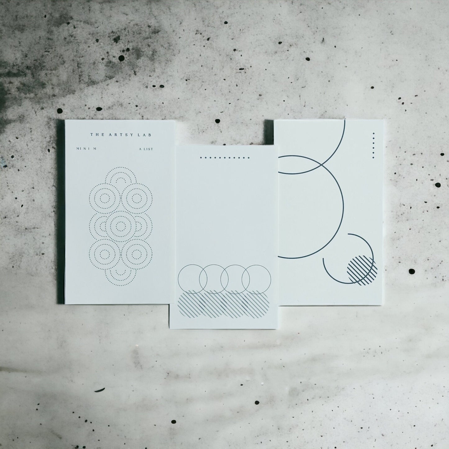 Minimalist Paper Memo Deco, 15pcs Loose Sheets Ephemera, Aesthetic Journal and Scrapbooking Notes, 15 sheets, Specialty Paper, The Artsy Lab