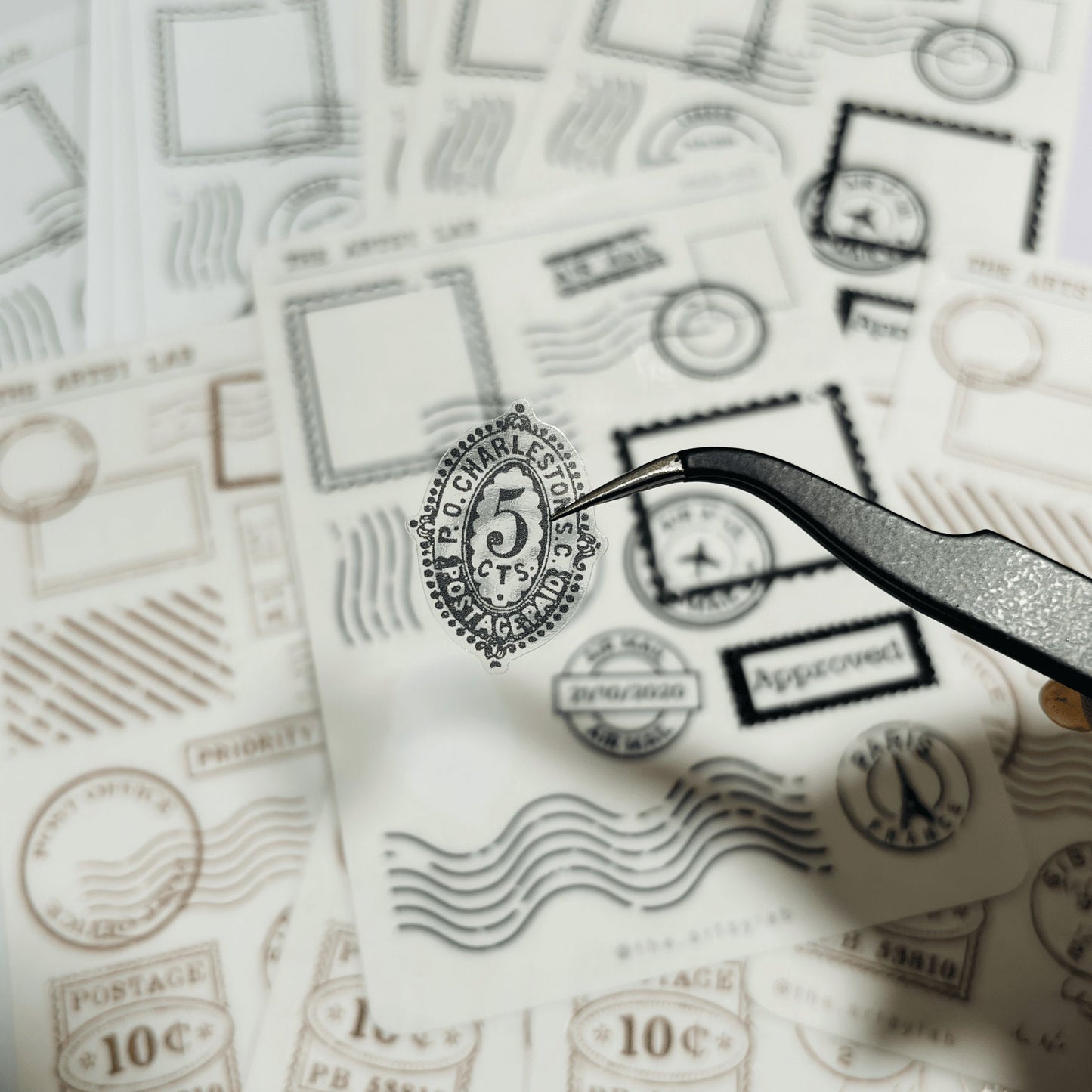 Coffee Sketch Sticker Sheet: Planner, Journal, Scrapbook