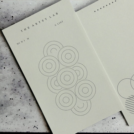 Minimalist Paper Memo Deco, 15pcs Loose Sheets Ephemera, Aesthetic Journal and Scrapbooking Notes, 15 sheets, Specialty Paper, The Artsy Lab