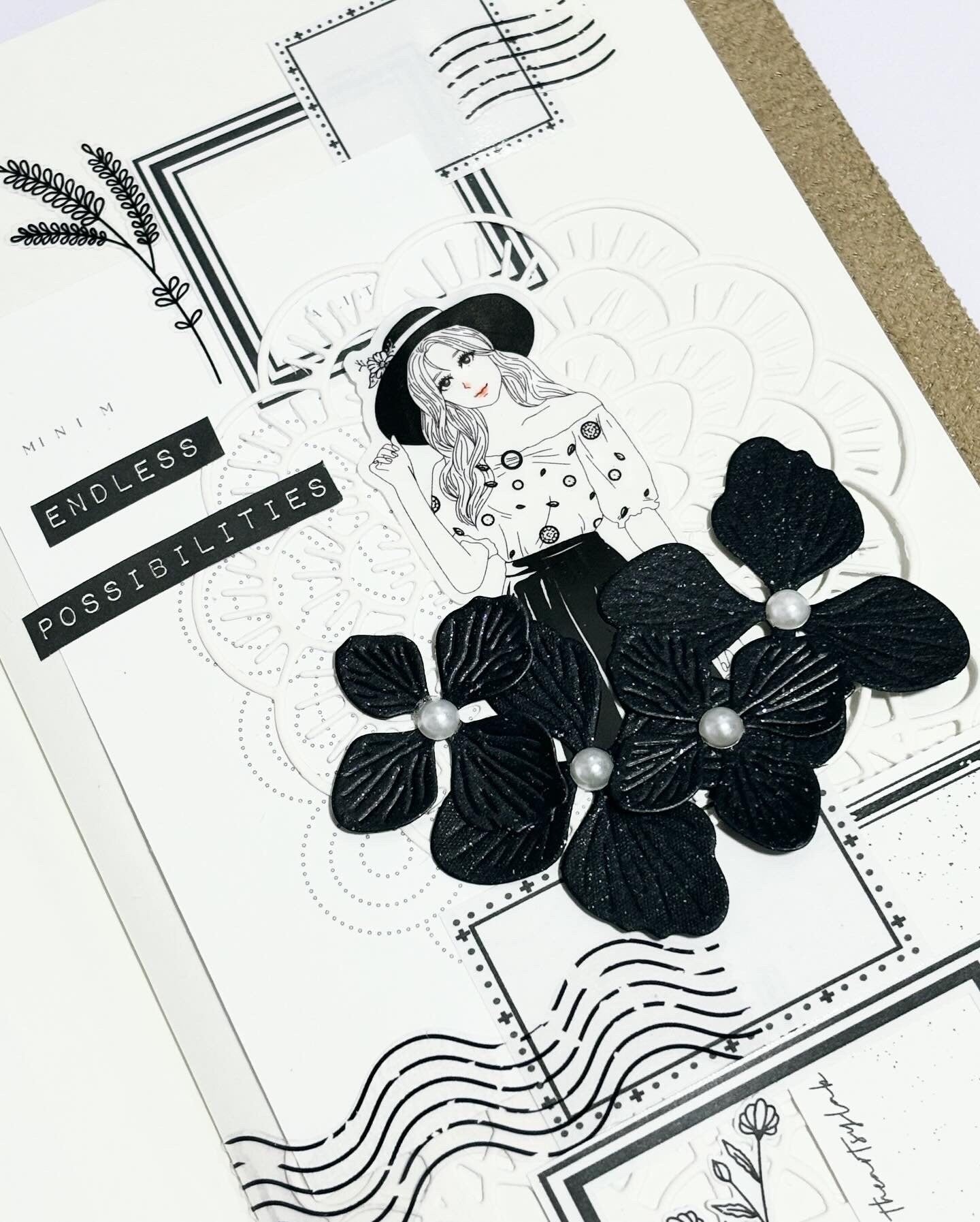 Minimalist Paper Memo Deco, 15pcs Loose Sheets Ephemera, Aesthetic Journal and Scrapbooking Notes, 15 sheets, Specialty Paper, The Artsy Lab