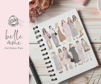 Belle Ame Girl Stickers
