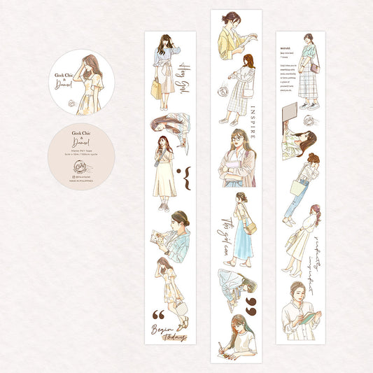 Geek Damsel Matte PET Tape