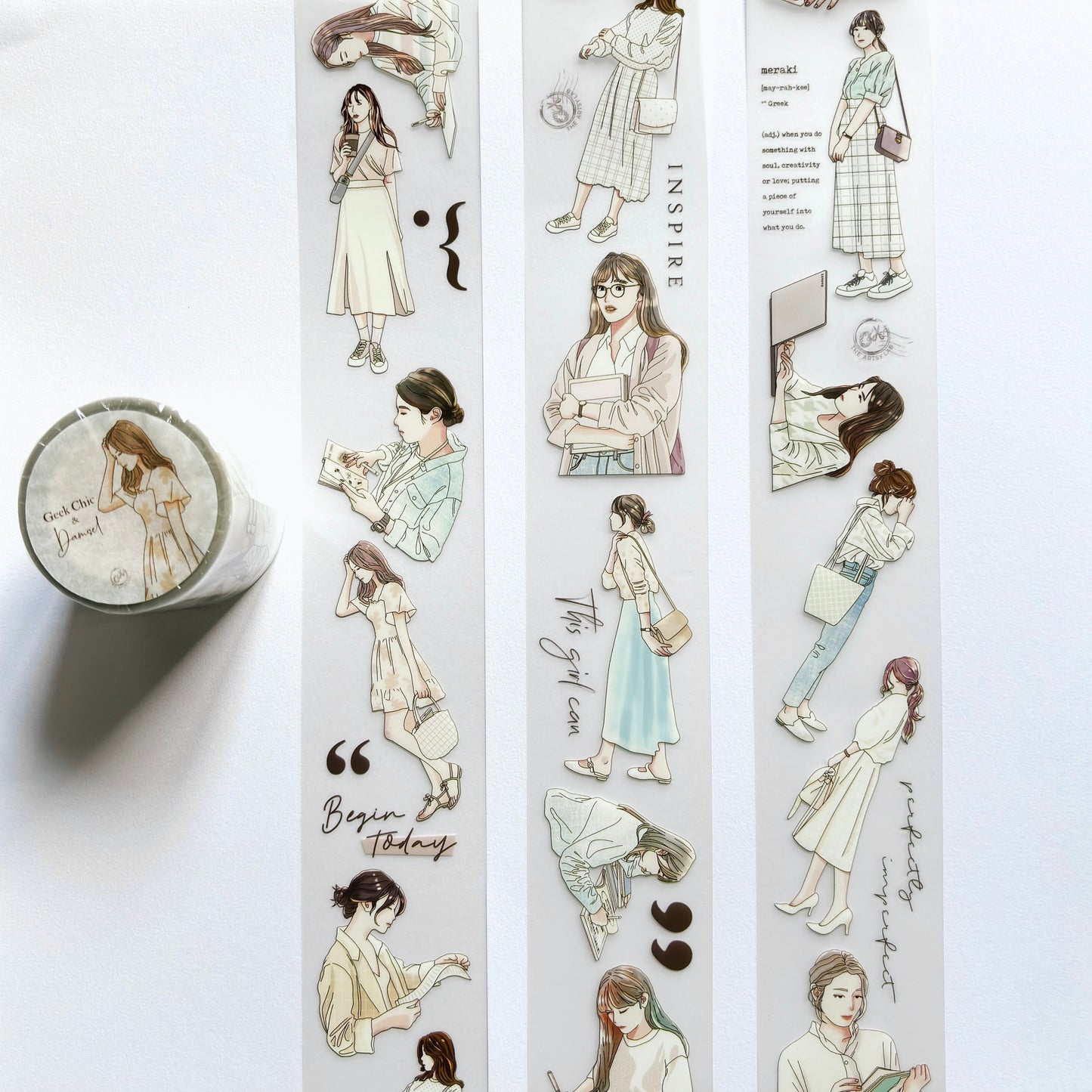 Geek Damsel Matte PET Tape