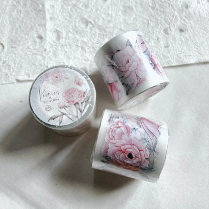 Peonies & Butterflies Matte PET