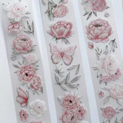 Peonies & Butterflies Matte PET