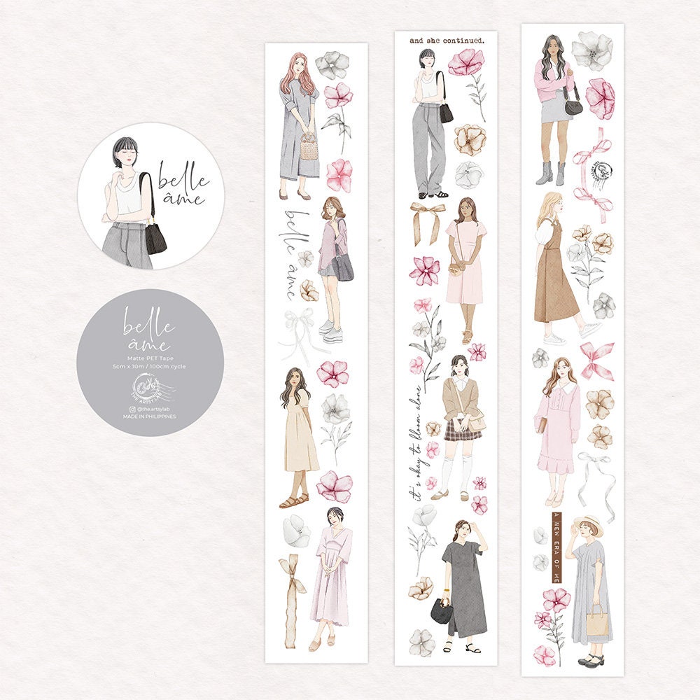 Belle Ame Matte PET Tape