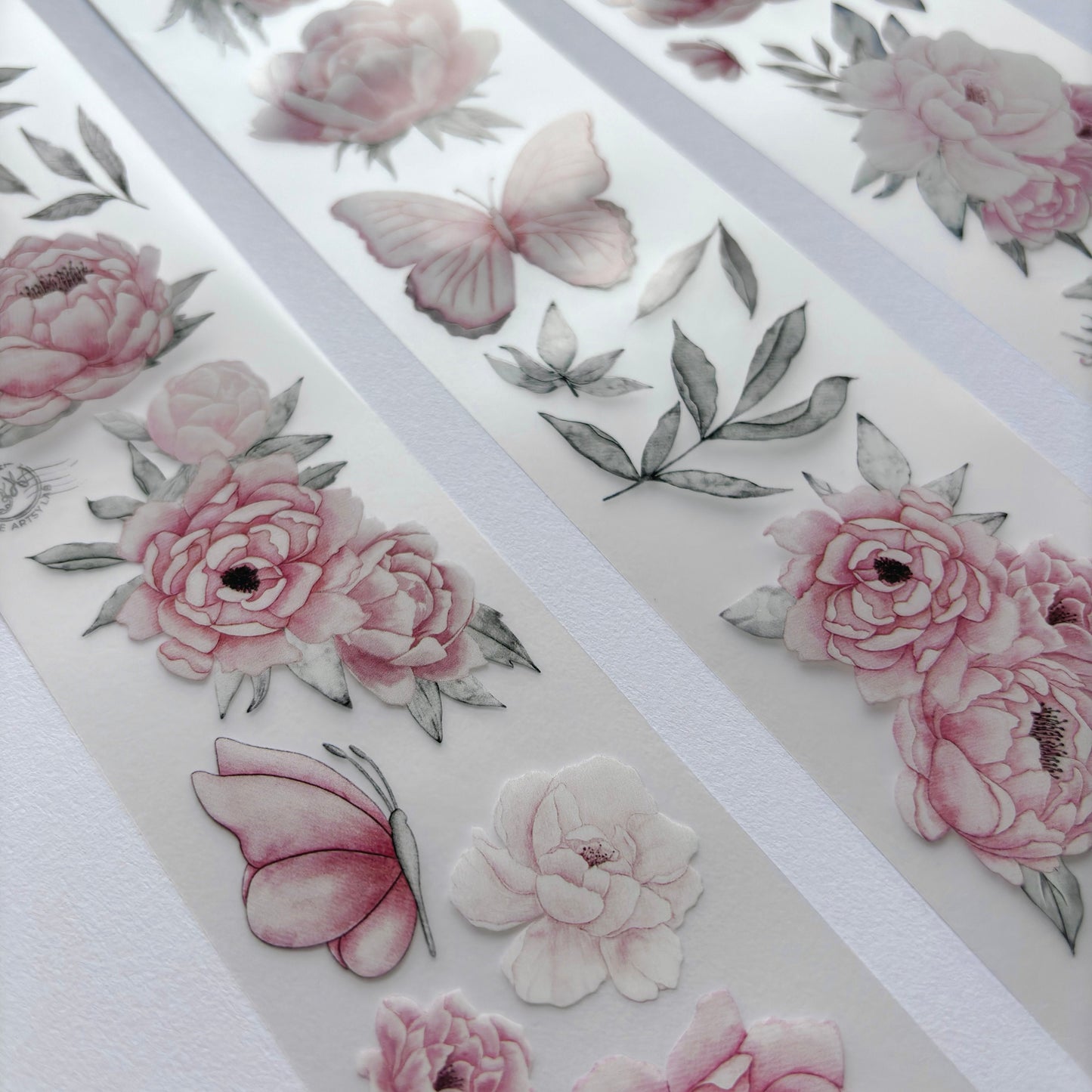 Peonies & Butterflies Matte PET