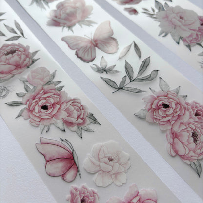 Peonies & Butterflies Matte PET