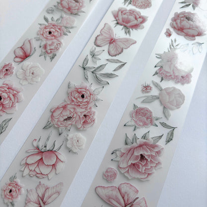 Peonies & Butterflies Matte PET