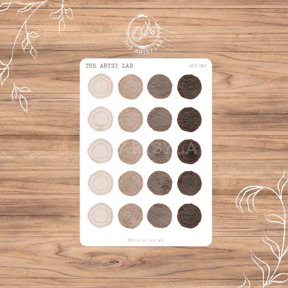 Donut Dot Watercolor