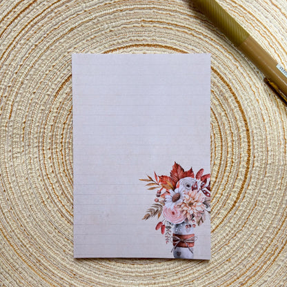 Autumn Leaves Notepad