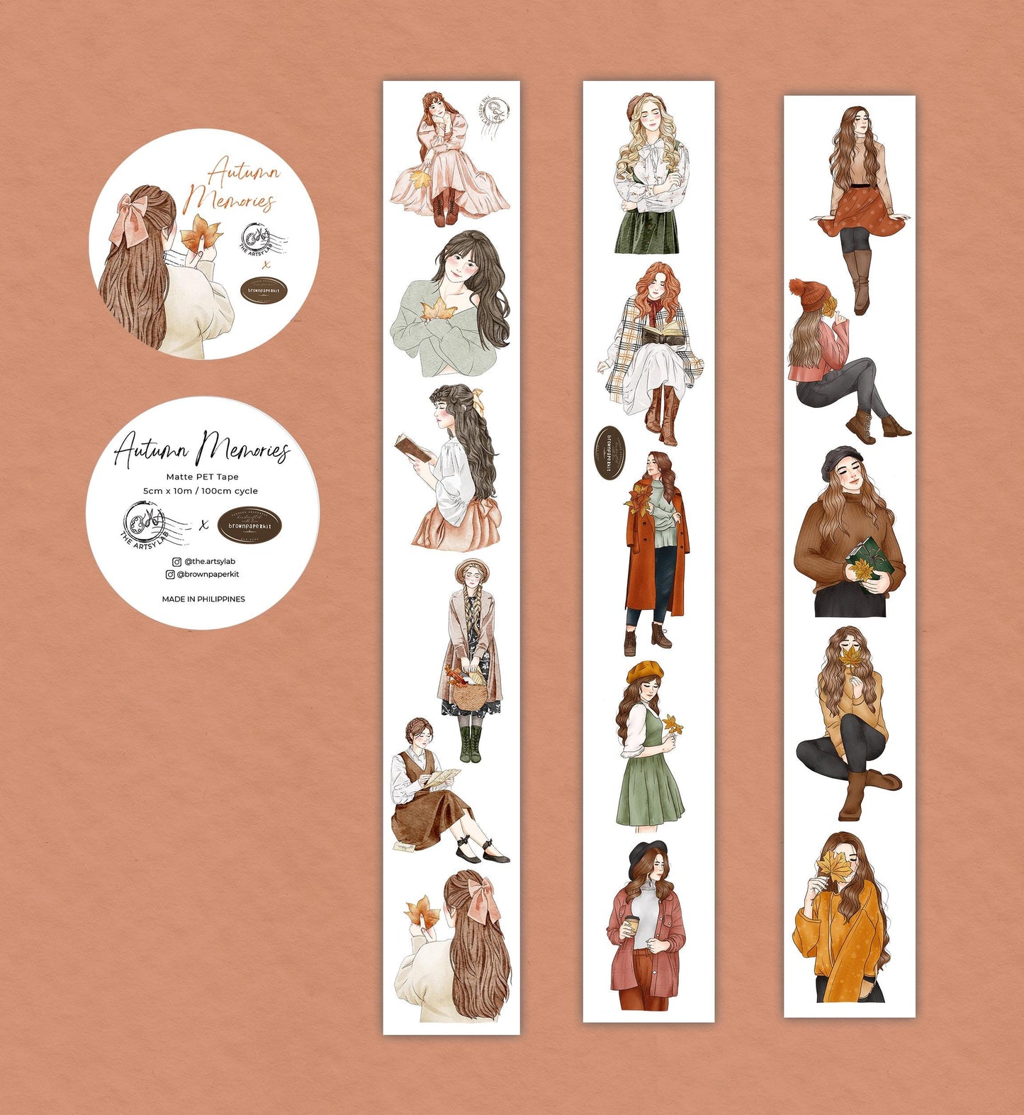 Autumn Memories Matte PET Tape