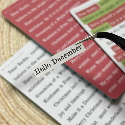 Christmas Sentiments