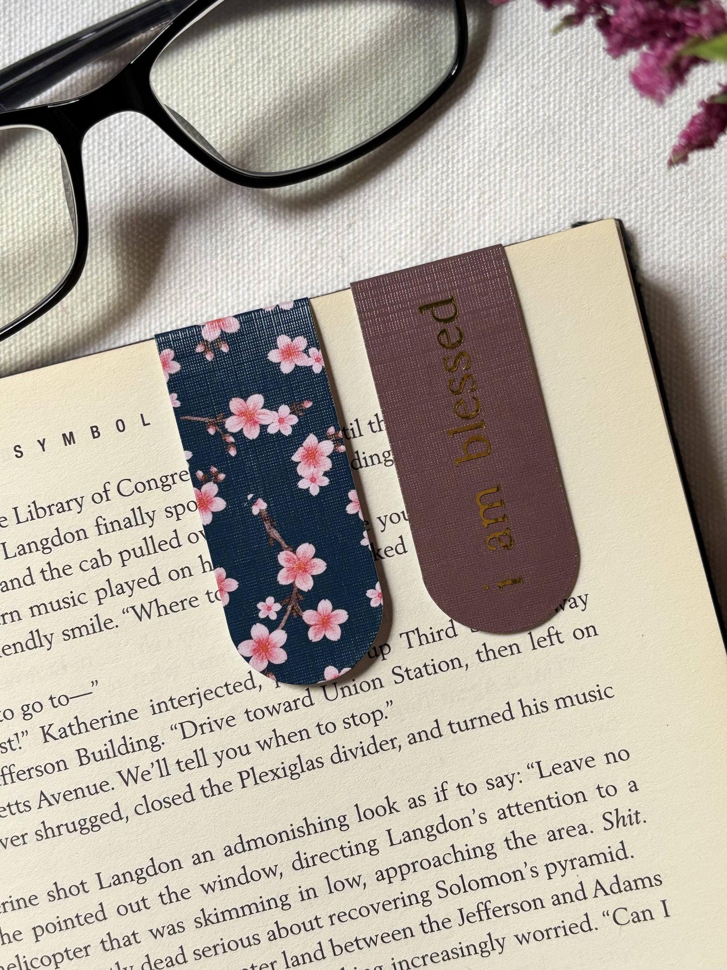 Thankful Magnetic Bookmarks (Set of 2)