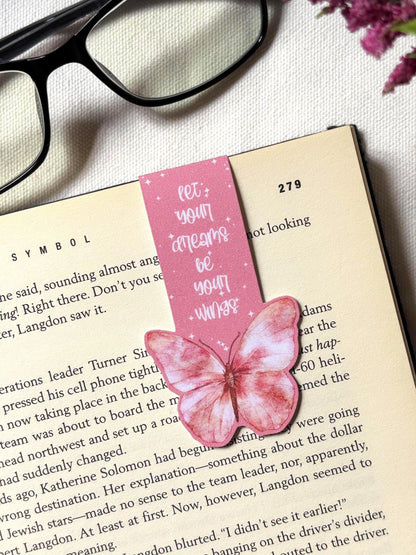 Butterfly Dreams Magnetic Bookmark
