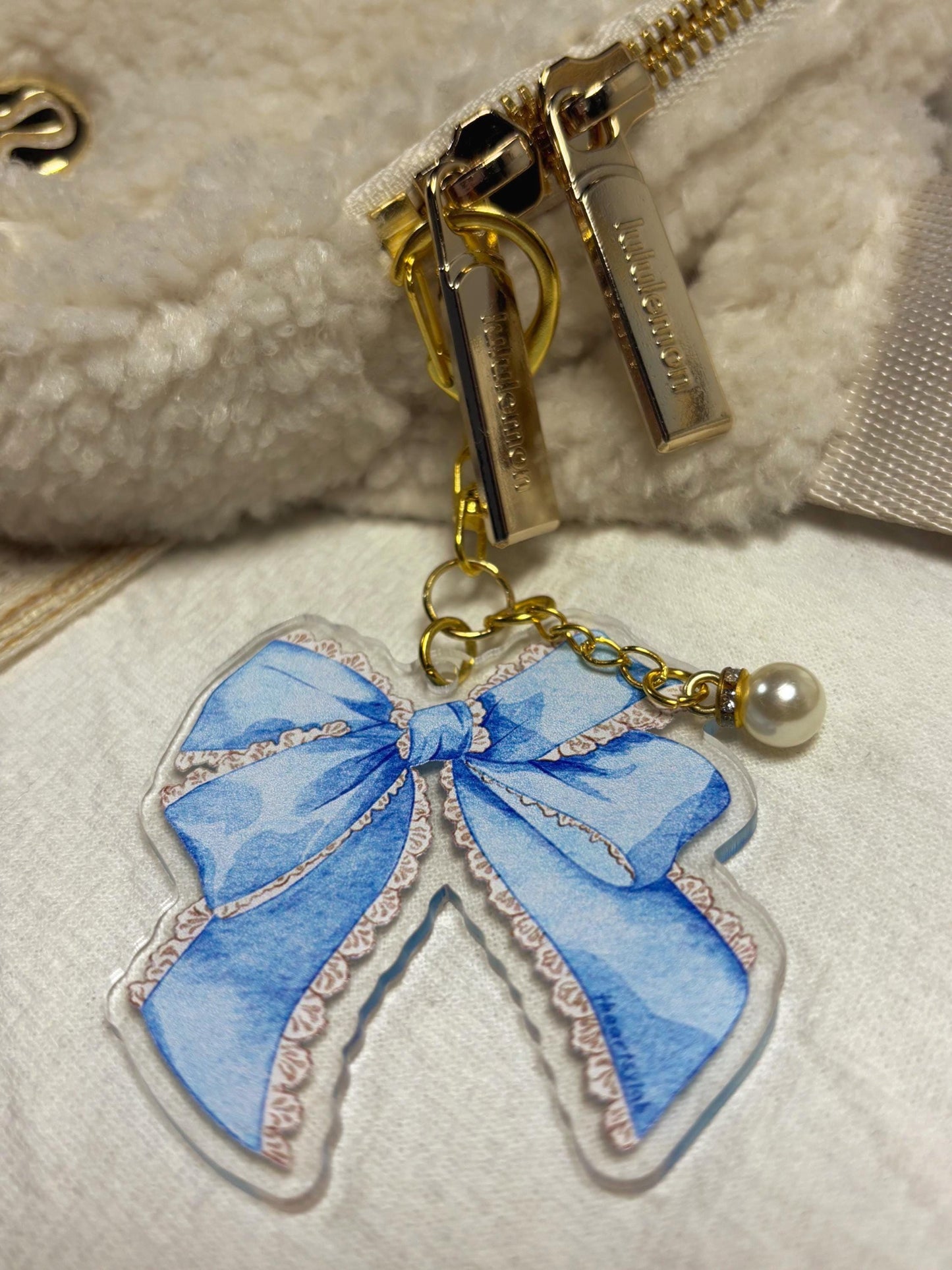 Big Bow Acrylic Keychain