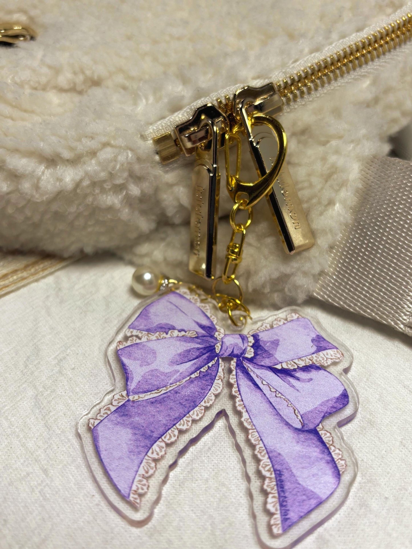 Big Bow Acrylic Keychain