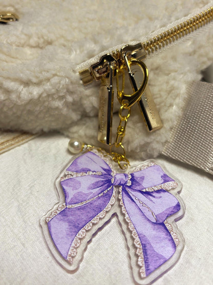 Big Bow Acrylic Keychain