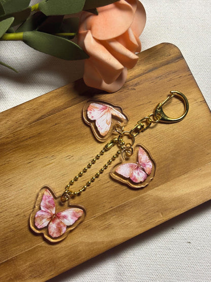Butterfly Kisses Acrylic Keychain