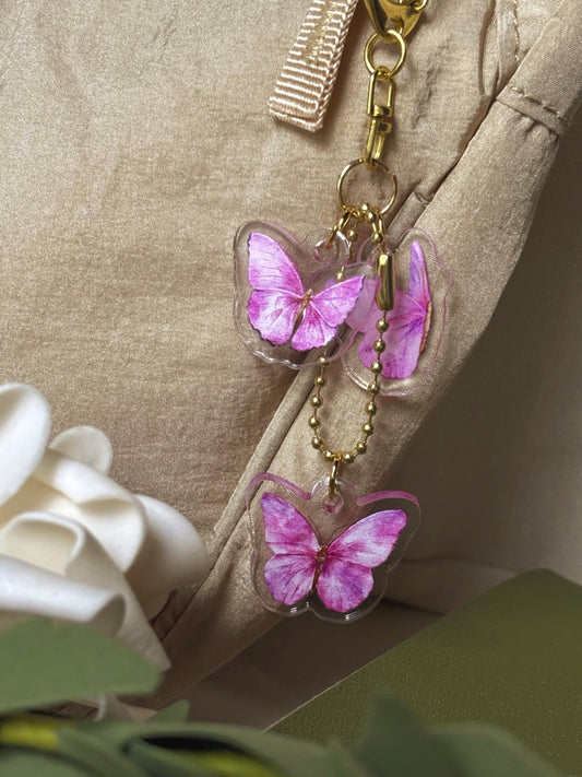 Butterfly Kisses Acrylic Keychain