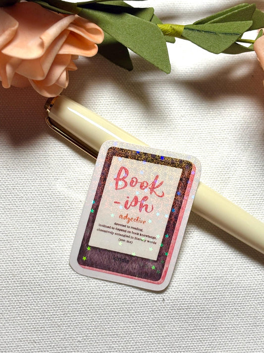 Kindle Bookish Waterproof Sticker