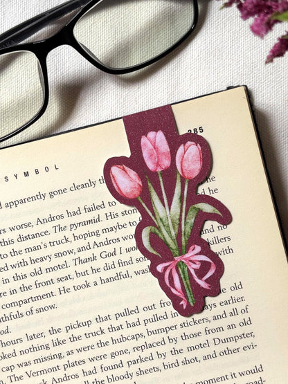 Tulips Magnetic Bookmark
