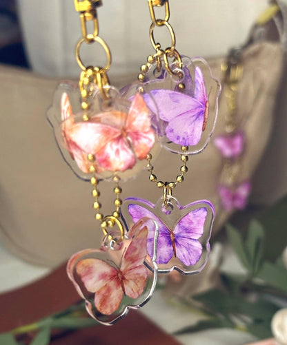 Butterfly Kisses Acrylic Keychain