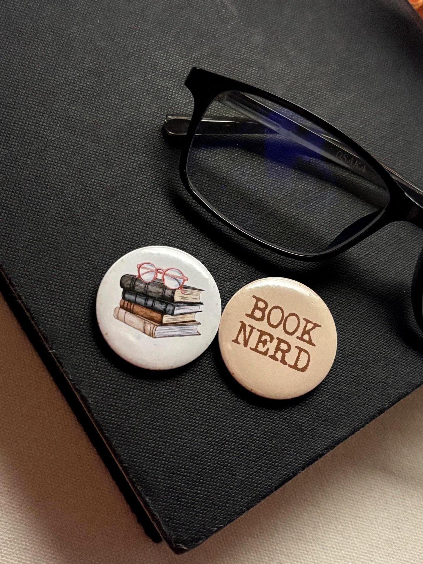 Minimalist Statement Button Pin (Set of 2)